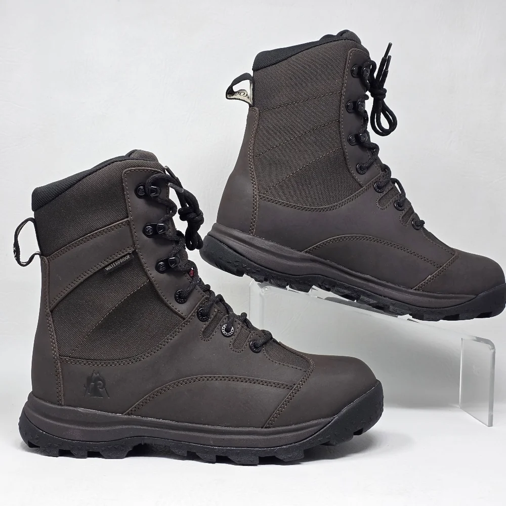 Rocky Wildcat Men’s Waterproof Hunting Boots Size 9M Brown 400G Insulated New